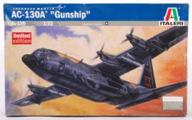 ITALERI 1:72 SCALE PLASTIC MODEL LOCKHEED MARTIN GUNSHIP PLANE