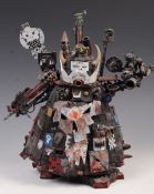 WARHAMMER 40K PLASTIC MODEL ' ORK STOMPA ' PAINTED