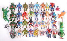 LARGE COLLECTION OF VINTAGE MATTEL MASTERS OF THE UNIVERSE FIGURES