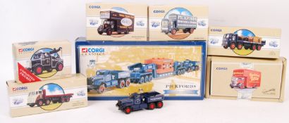 COLLECTION OF CORGI HAULAGE RELATED BOXED DIECAST MODELS
