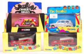 ASSORTED CORGI TV & FILM RELATED BOXED DIECAST MODELS