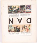RARE HULTON PRESS DAN DARE EAGLE COMICS ARTWORK
