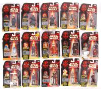 COLLECTION OF HASBRO STAR WARS EPISODE I CARDED ACTION FIGURES