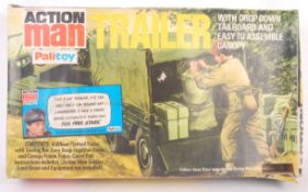 VINTAGE PALITOY ACTION MAN ' TRAILER ' VEHICLE BOXED PLAYSET