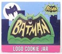 DIAMOND SELECT TOYS BATMAN CLASSIC TV SERIES LOGO COOKIE JAR