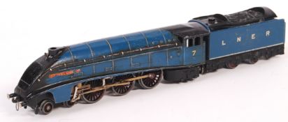 VINTAGE HORNBY DUBLO 00 GAUGE SIR NIGEL GRESLEY LOCOMOTIVE