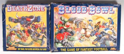 WARHAMMER - TWO VINTAGE GAMES WORKSHOP BOXED GAME SETS
