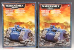 WARHAMMER - GAMES WORKSHOP 40K SPACE MARINE LAND RAIDER MODEL KITS
