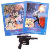 VINTAGE KENNER HAN SOLO BLASTER & ICARUS PLACEMATS