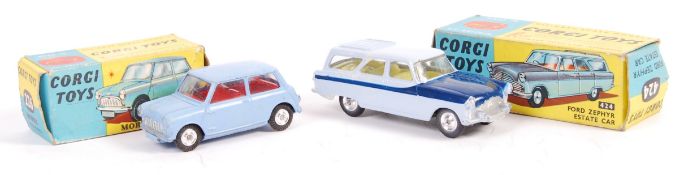 VINTAGE CORGI TOYS BOXED DIECAST MODELS