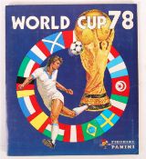 RARE VINTAGE FIGURINE PANINI WORLD CUP 78 FOOTBALL STICKER BOOK