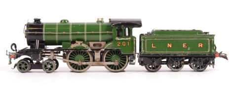 HORNBY 0 GAUGE 20V ELECTRIC LOCOMOTIVE ' BRAMHAM MOOR '