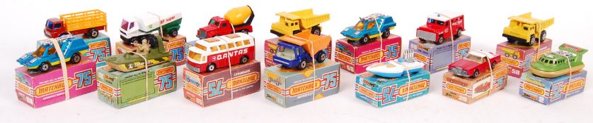 MATCHBOX SCALE DIECAST ' 75 SERIES SUPERFAST ' VEHICLES