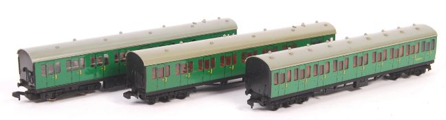 RARE VINTAGE HORNBY DUBLO 3-RAIL 3-CAR SR EMU SET