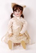 ANTIQUE 19TH CENTURY GERMAN SIMON & HALBIG LARGE DOLL
