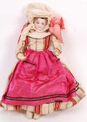 ANTIQUE 19TH CENTURY SIMONNE PARIS BISQUE FASHION DOLL