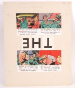RARE HULTON PRESS DAN DARE EAGLE COMICS ARTWORK