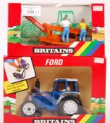 TWO VINTAGE BRITAINS FARM BOXED DIECAST MODELS