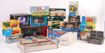 GOOD COLLECTION OF CORGI & OTHER RELATED BOXED DIECAST MODELS
