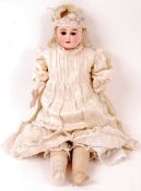 RARE ANTIQUE CUNO & OTTO DRESSEL BISQUE HEADED DOLL