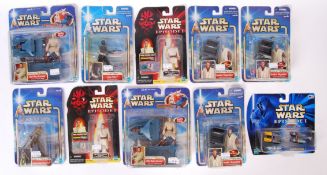 STAR WARS HASBRO EPISODE ONE & OTHER CARDED ACTION FIGURES