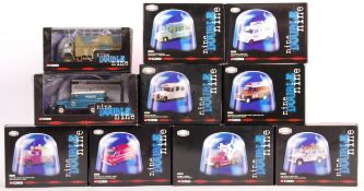 CORGI NINE DOUBLE NINE BOXED DIECAST EMERGENCY SERVICE VEHICLES