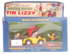VINTAGE 1960'S WALT DISNEY ' TIN LIZZY ' BOXED ACTION FIGURE SET