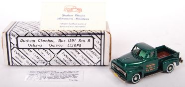 DURHAM CLASSIC AUTOMOTIVE MINIATURES 1:43 SCALE DIECAST FORD PICK UP