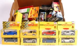 ASSORTED BOXED DIECAST MODEL CARS & VEHICLES