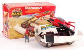 ORIGINAL VINTAGE KENNER MASK ' SLINGSHOT ' ACTION FIGURE PLAYSET