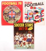 VINTAGE FOOTBALL STICKER BOOKS FIGURINE PANINI AND F.K.S