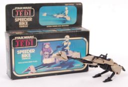 VINTAGE STAR WARS KENNER SPEEDER BIKE ACTION FIGURE PLAYSET