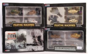 COLLECTION OF CORGI MILITARY THEMED DIECAST MODEL BOXED SETS