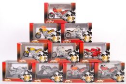 MAJORETTE 1:18 SCALE DIECAST MODEL SUPER BIKES