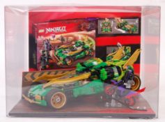 LEGO NINJAGO SHOP DISPLAY BOX FEATURING SET 76041