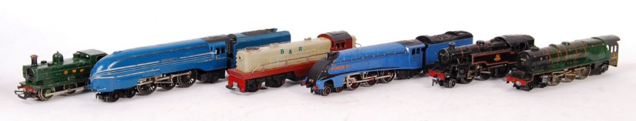 COLLECTION OF VINTAGE HORNBY & HORNBY DUBLO LOCOMOTIVES