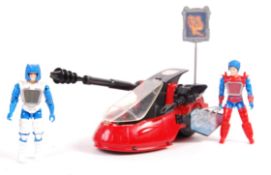 RARE 1980'S HASBRO VISIONARIES LANCER CYCLE & ACTION FIGURES