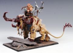 WARHAMMER GAMES WORKSHOP ' STONEHORN ' PRO-PAINTED FIGURE