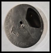 A vintage early 20th Century His Masters Voice HMV