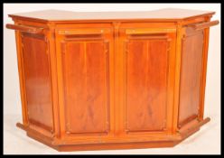 A late 20th century vintage retro free standing co