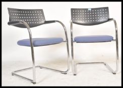 Claudio Citterio - Visavis 2 chairs - A 20th Centu