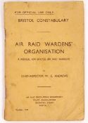 WWII SECOND WORLD WAR LOCAL BRISTOL INTEREST ARP BOOKLET