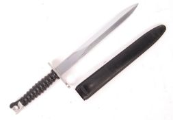 POST WWII SECOND WORLD WAR / COLD WAR SWISS RIFLE BAYONET
