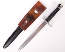 POST WWII SECOND WORLD WAR / COLD WAR SWISS RIFLE BAYONET