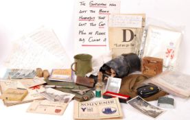 RARE PERSONAL ARCHIVE OF D-DAY SOLDIER - 5 BEACH GROUP