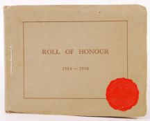 LOCAL BRISTOL INTEREST WWI FIRST WORLD WAR ' ROLL OF HONOUR '