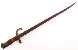 ANTIQUE FRENCH 1874 GRAS RIFLE BAYONET