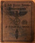 THIRD REICH GERMAN NAZI HITLER YOUTH SOLDIER'S ID