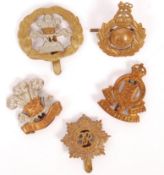 WWII SECOND WORLD WAR ERA UNIFORM CAP BADGES