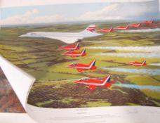 STEPHEN BROWN LIMITED EDITION AND OTHER CONCORDE RELATED PRINTS
